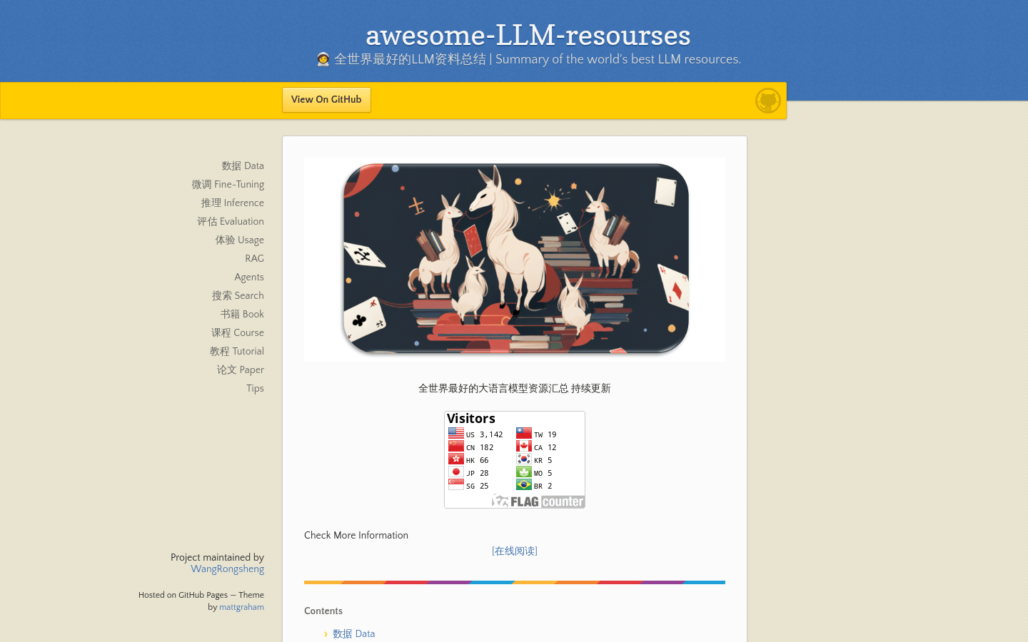 Awesome LLM Resourses