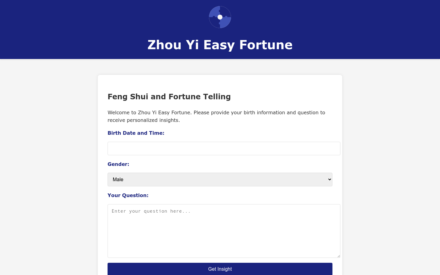 Zhou Yi Easy Fortune
