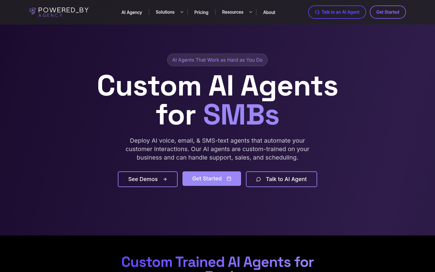 Powered By Agency