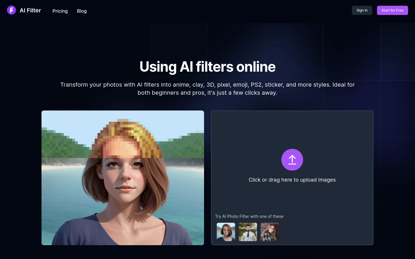 AI Photo Filter