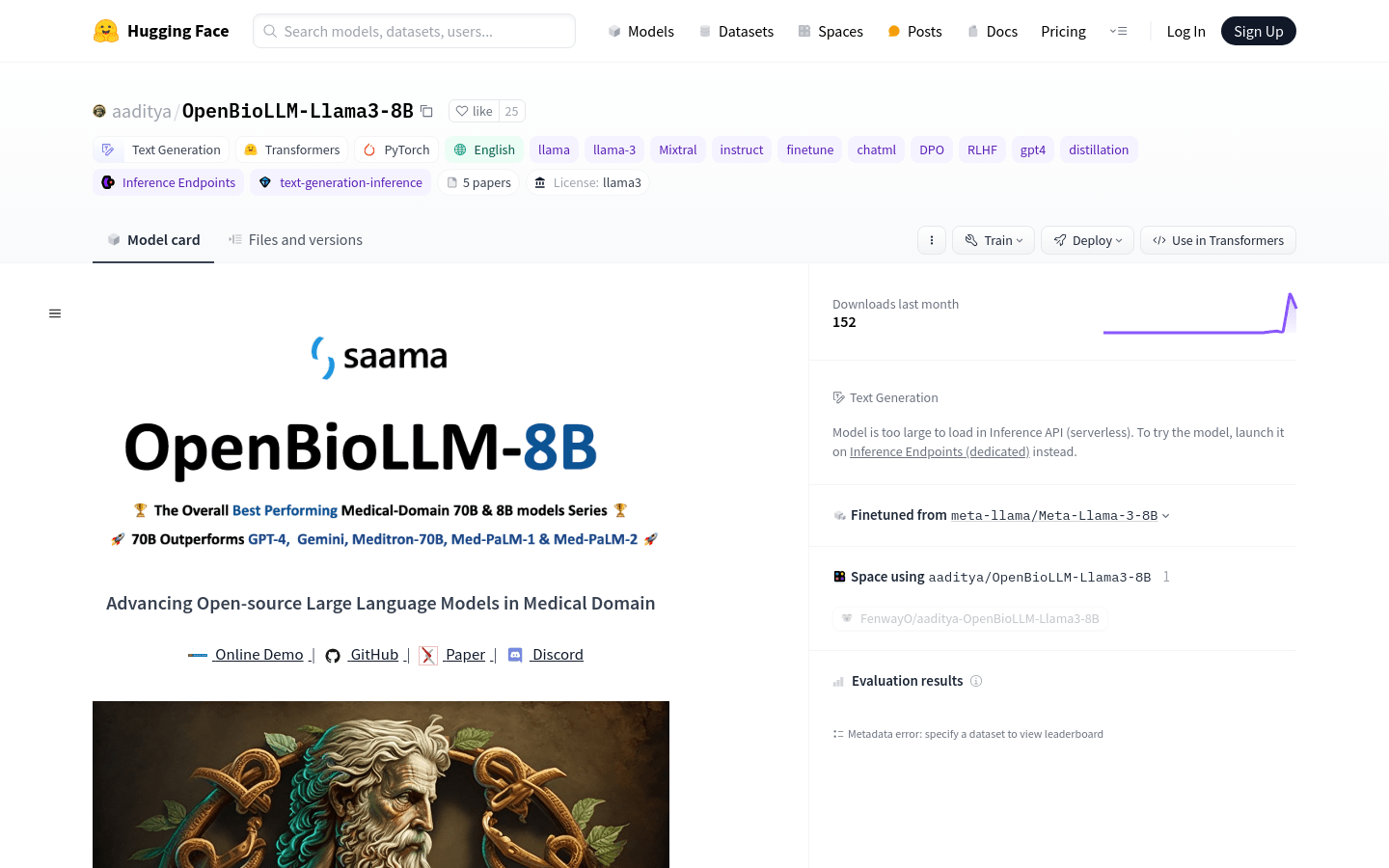 Openbiollm Llama3 8B