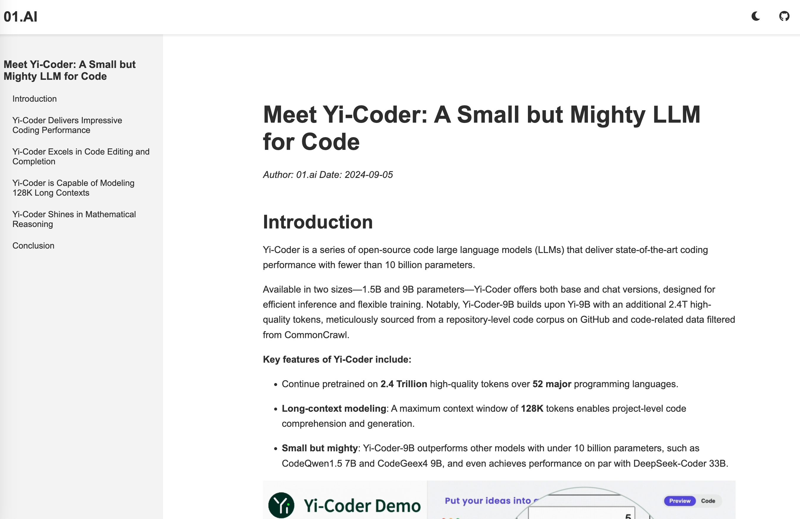 Yi Coder