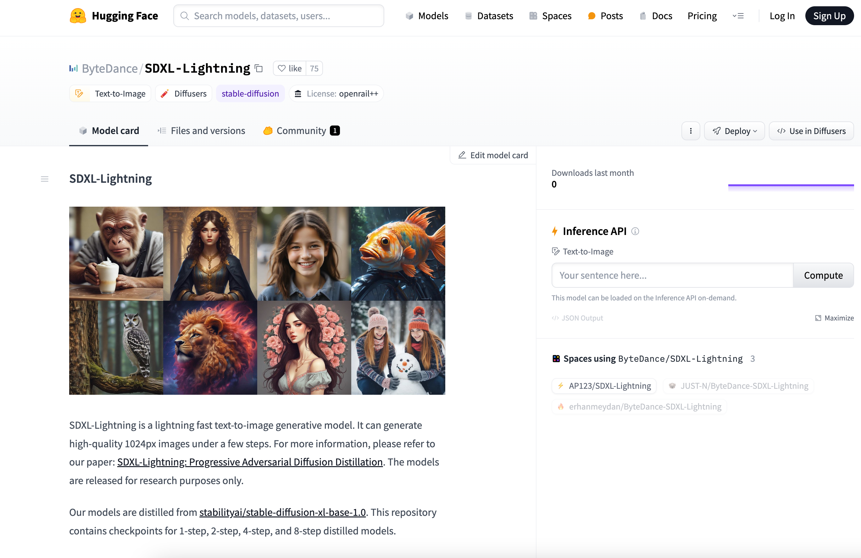 SDXL Lightning