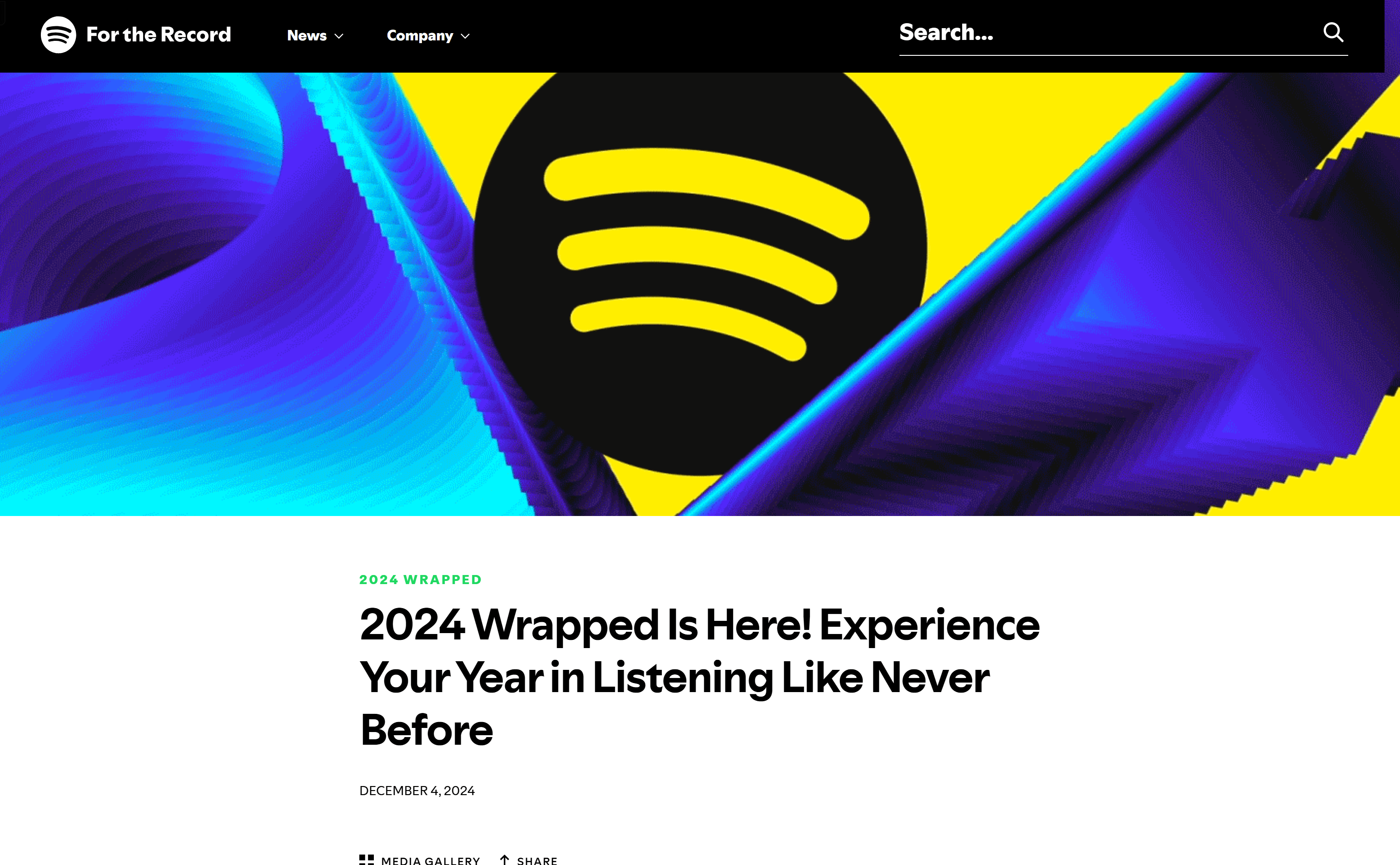 Spotify Wrapped 2024