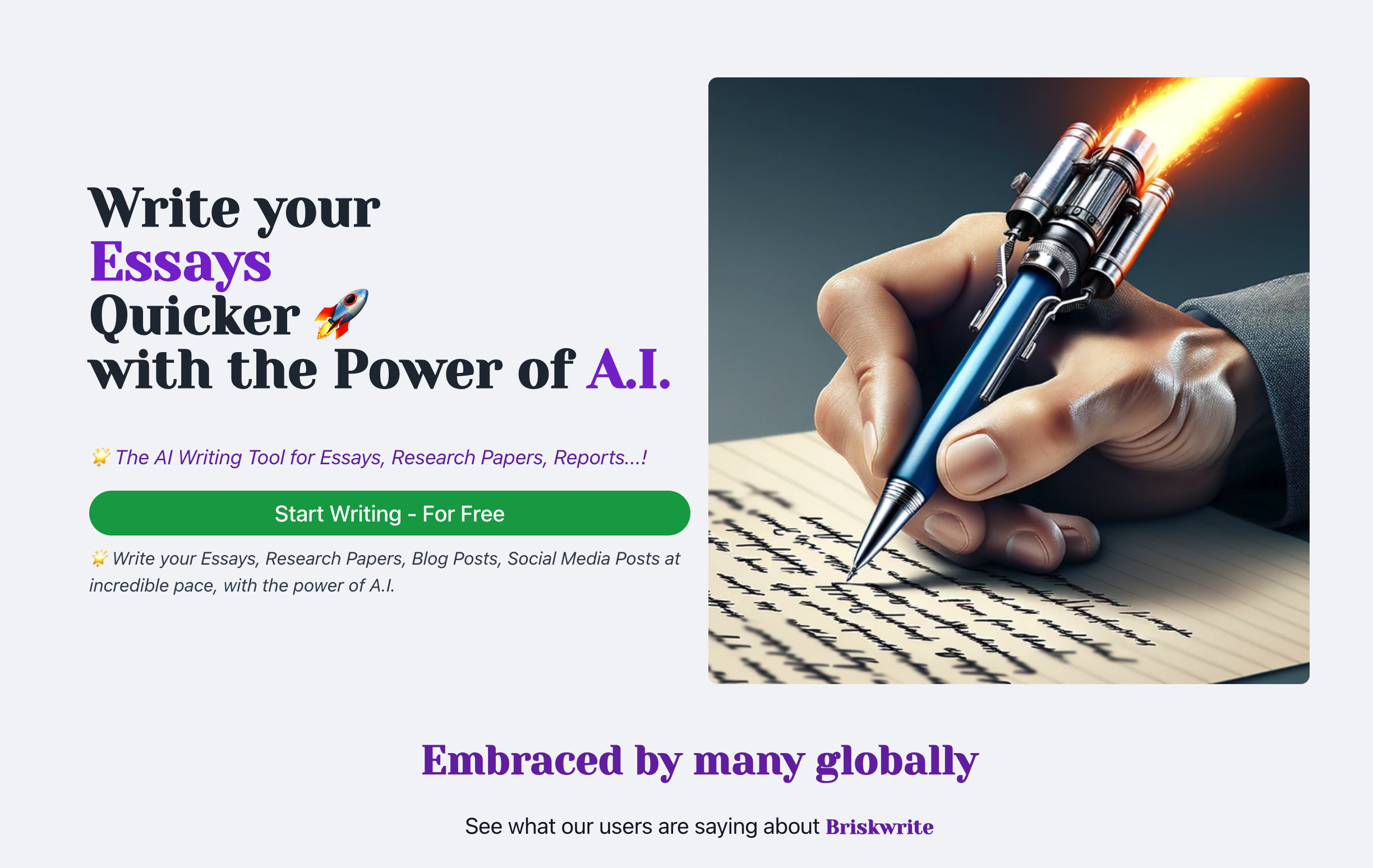 Briskwrite