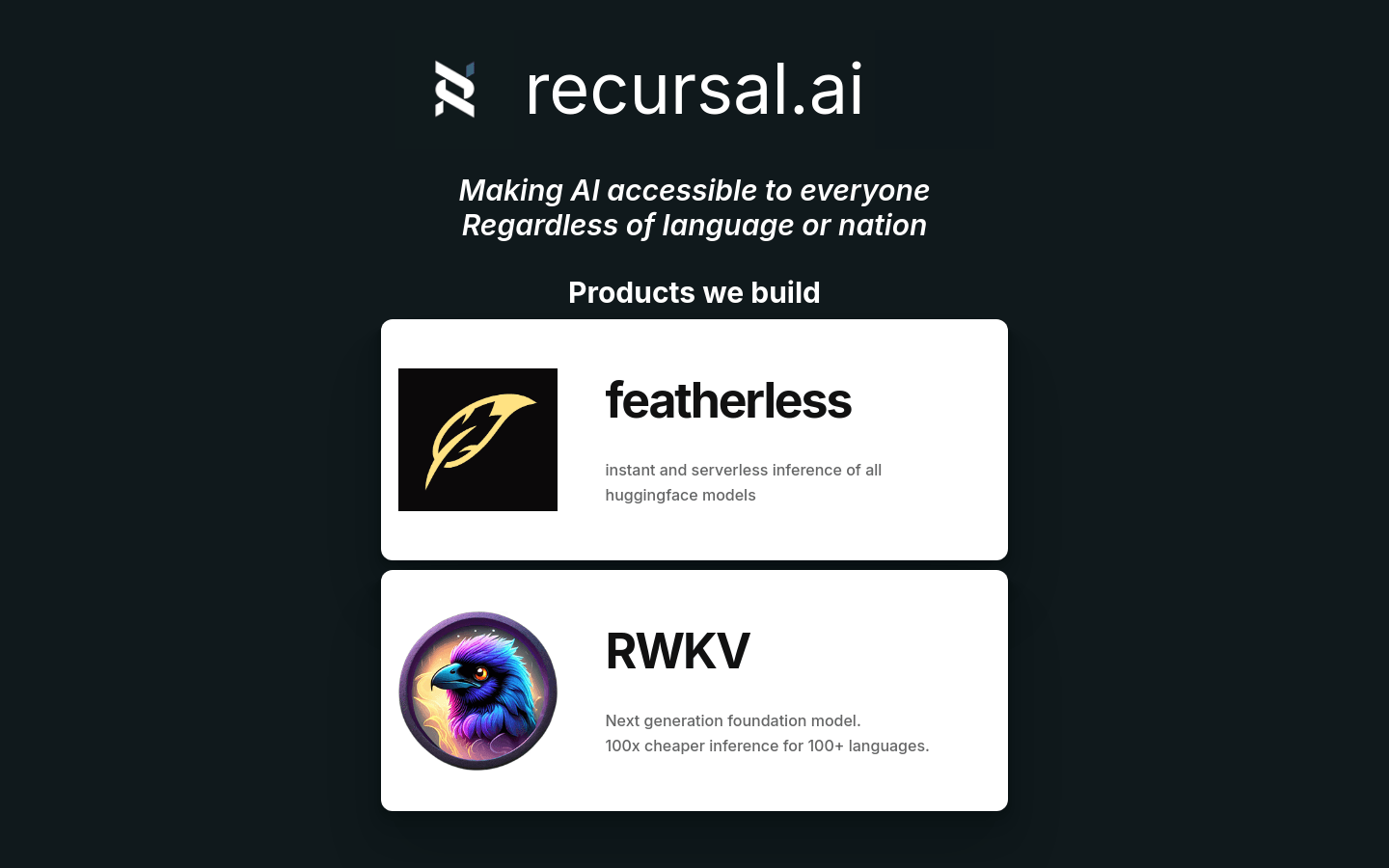 Recursal AI