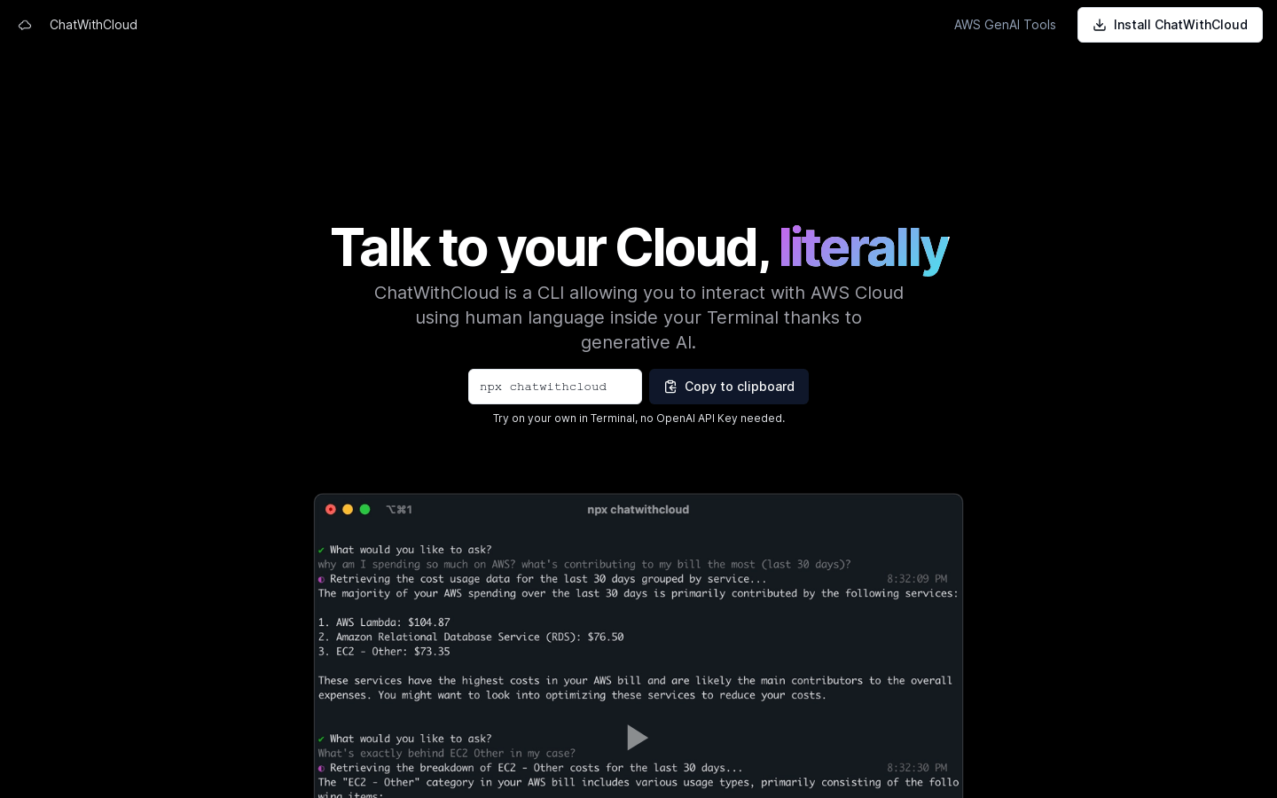 Chatwithcloud