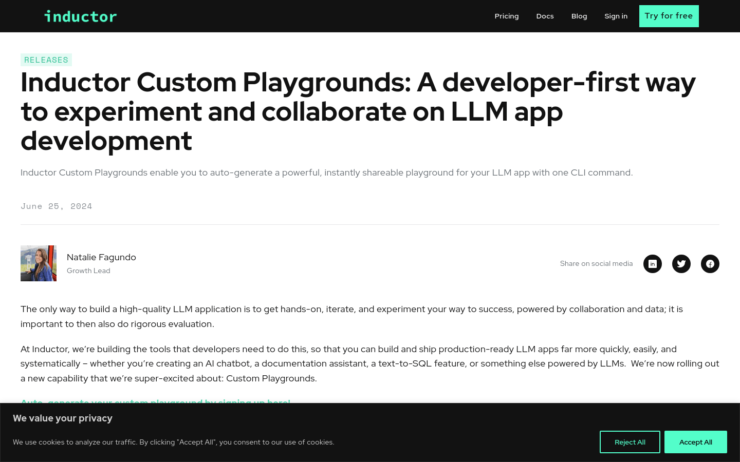 Inductor Custom Playgrounds