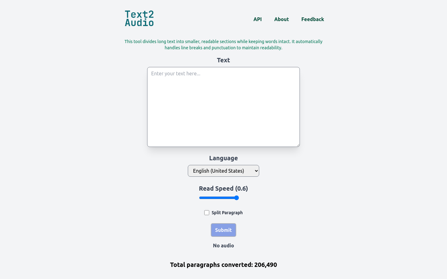 Text2audio