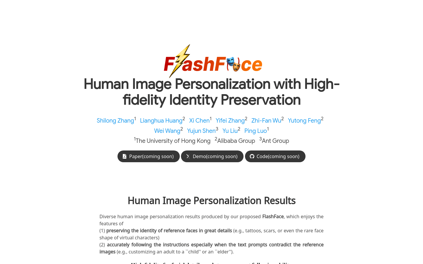 Flashface