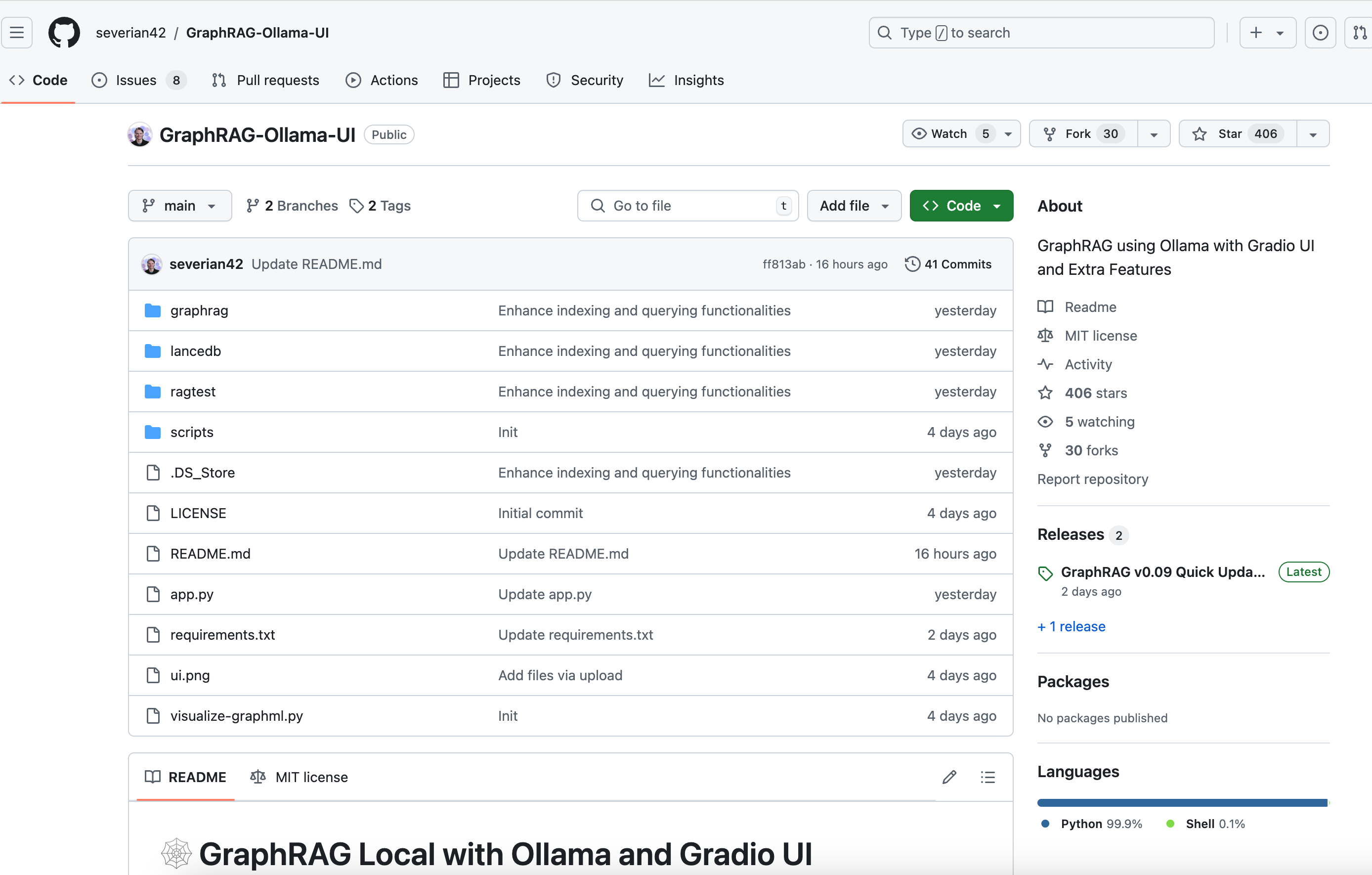 Graphrag Ollama UI