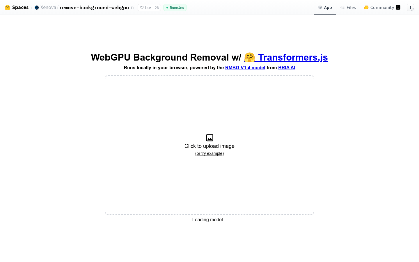 Remove Background Webgpu