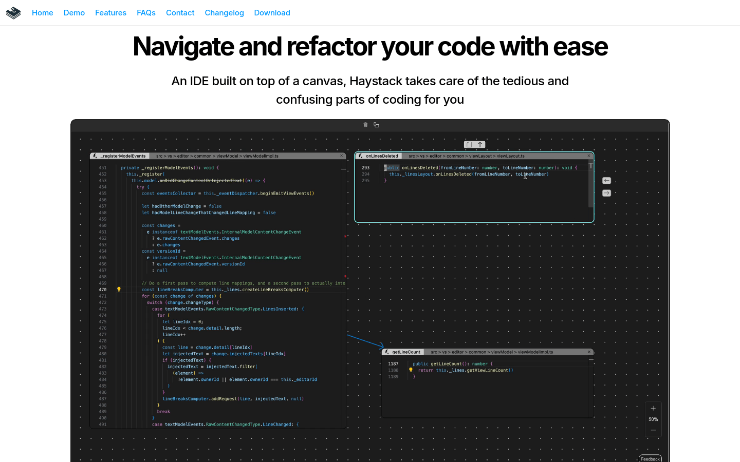Haystack Editor