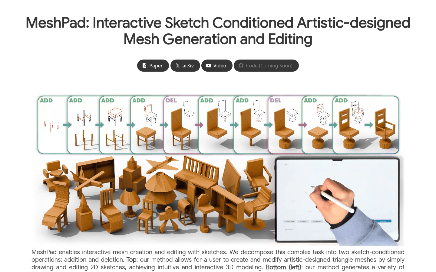 Meshpad