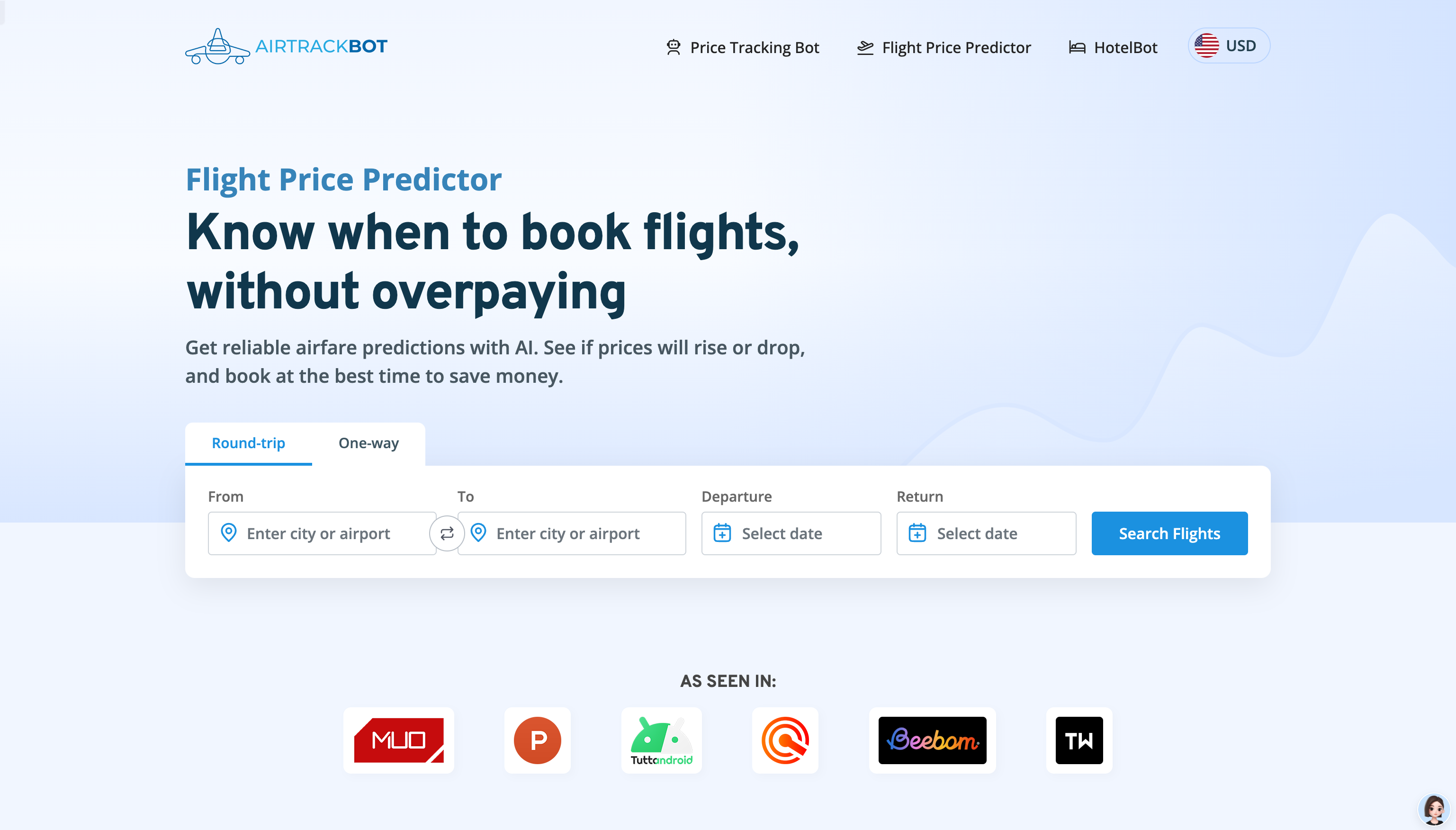 Airtrack Flight Price Predictor