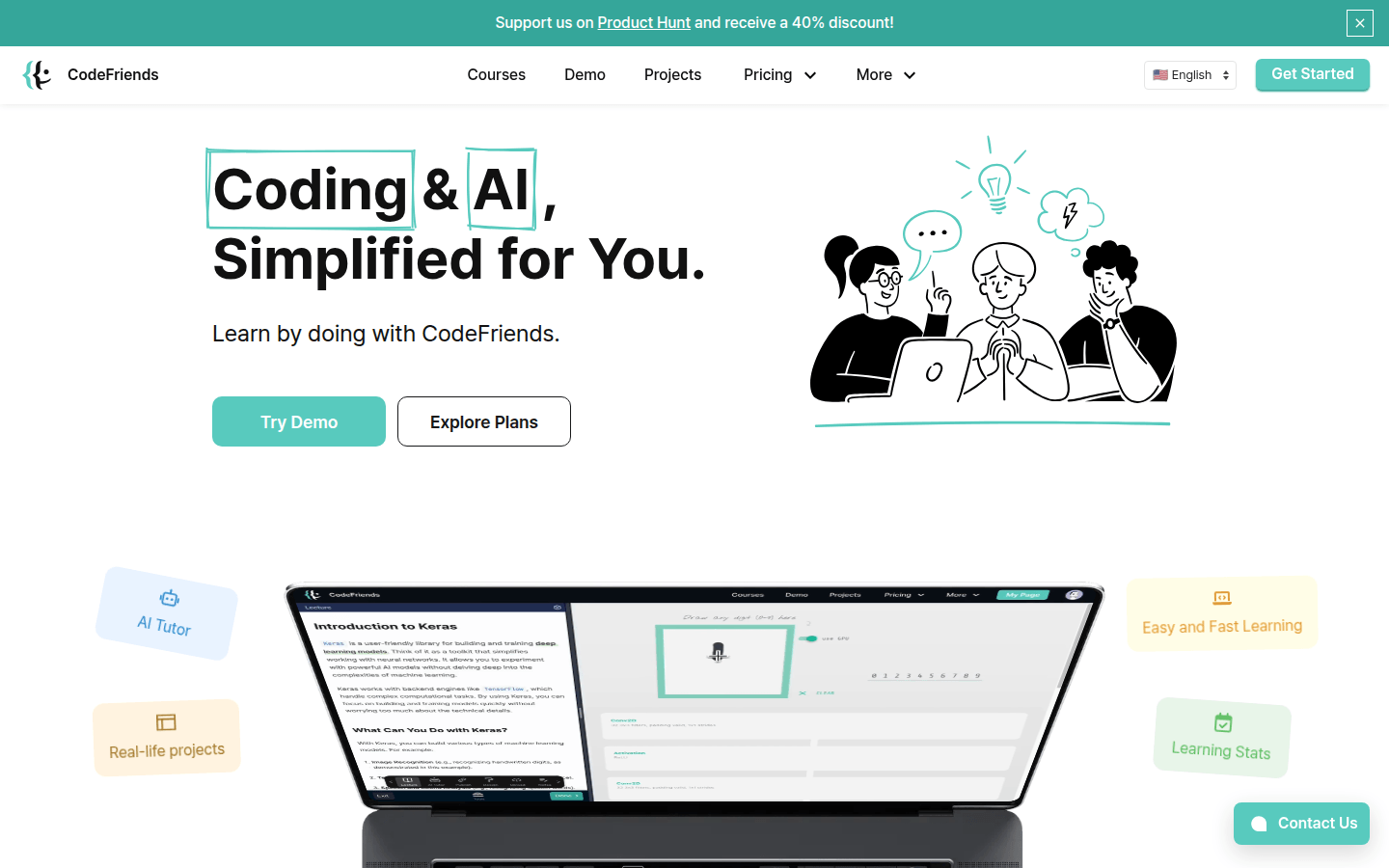 Codefriends | Learning Platform