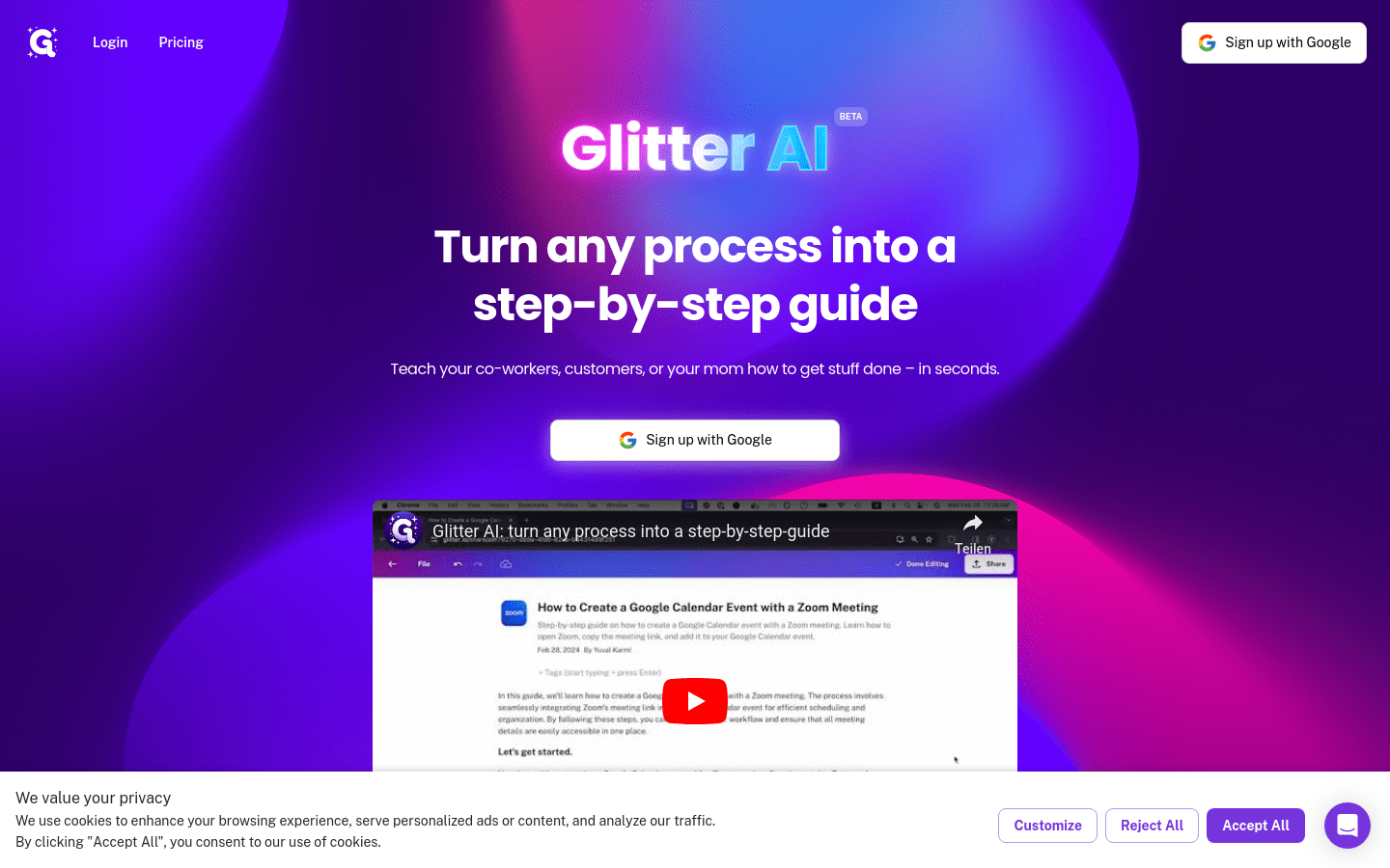 Glitter AI