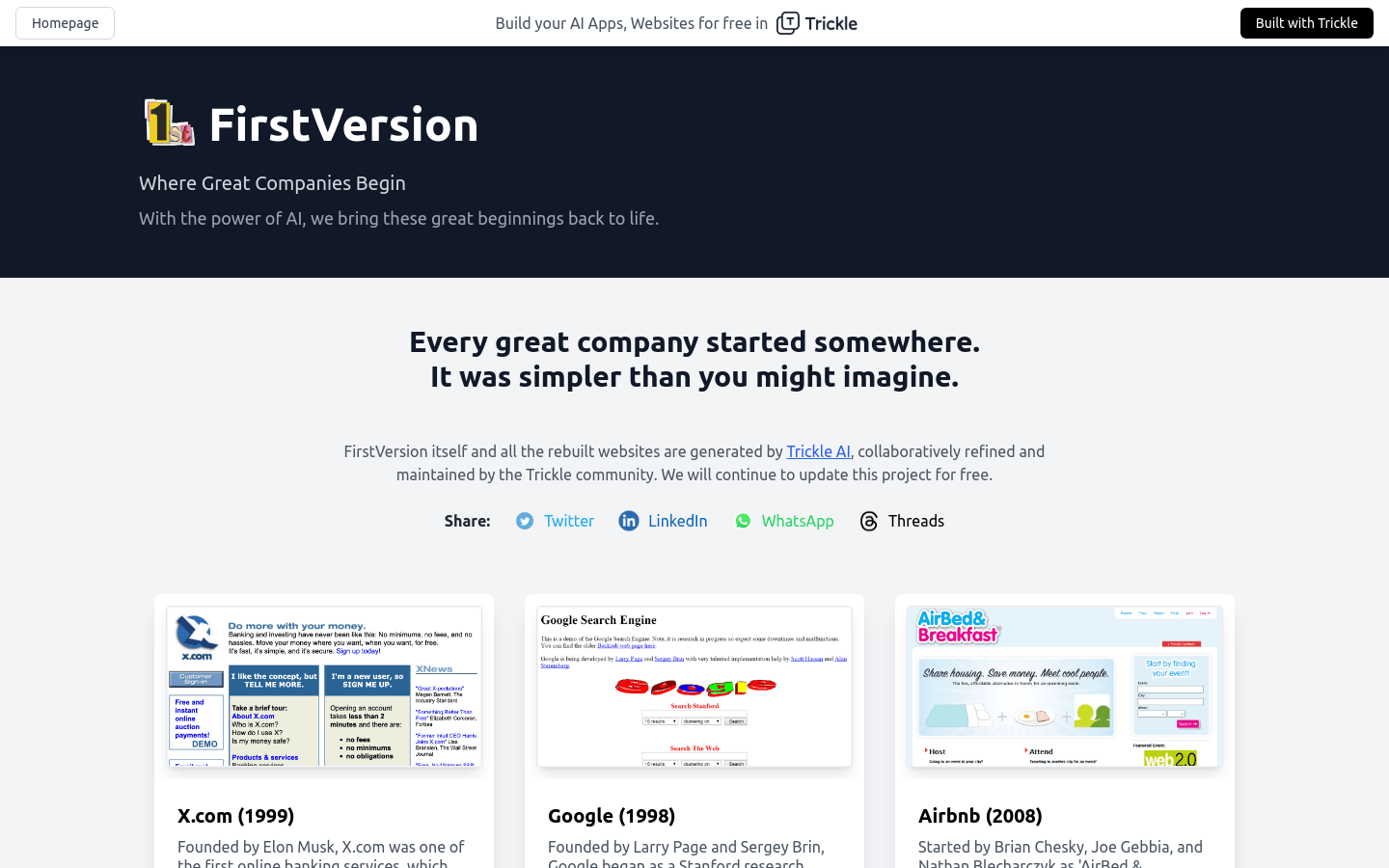 Firstversion