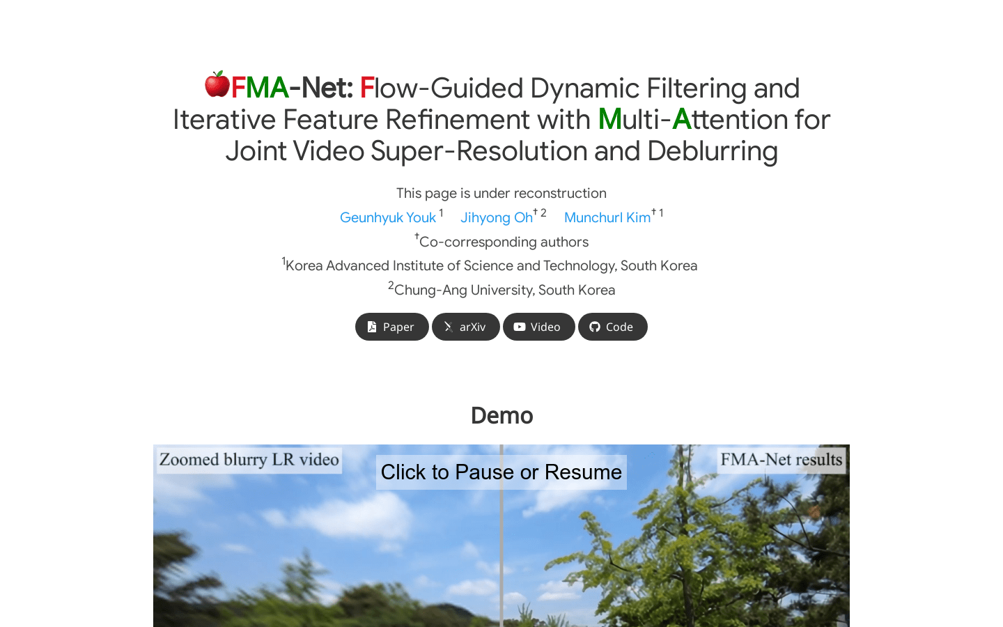 FMA Net