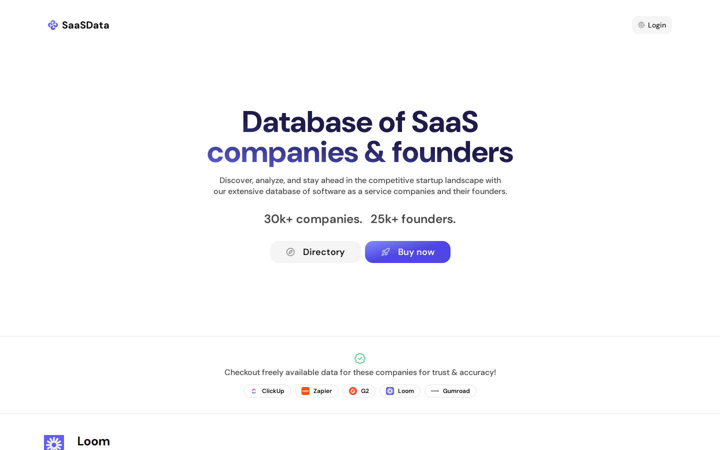 Saasdata.app