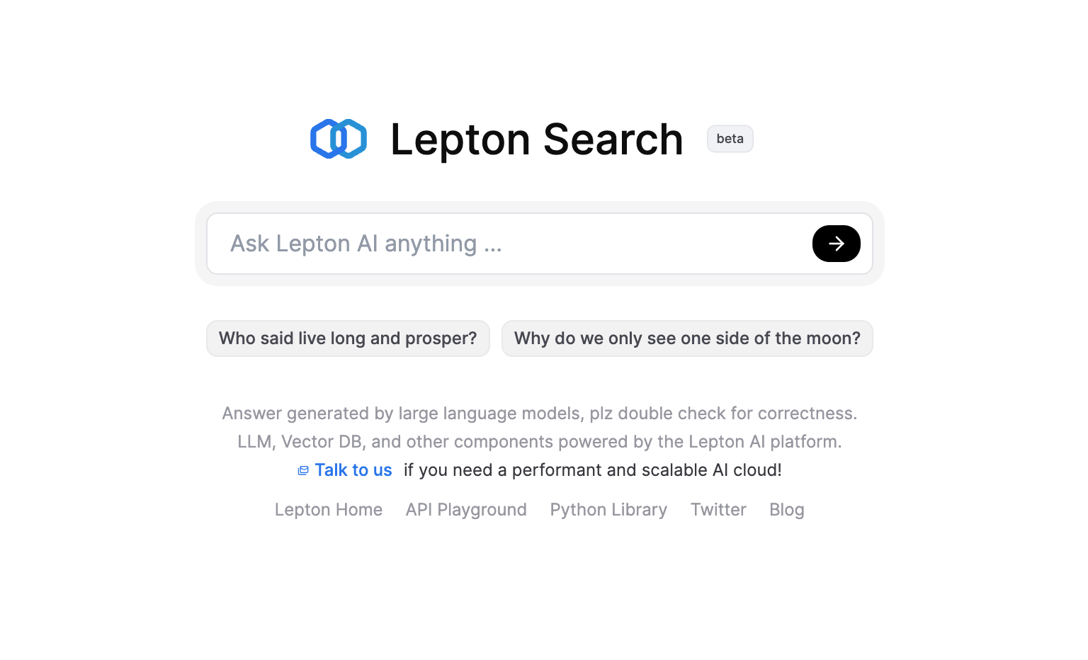 Lepton Search