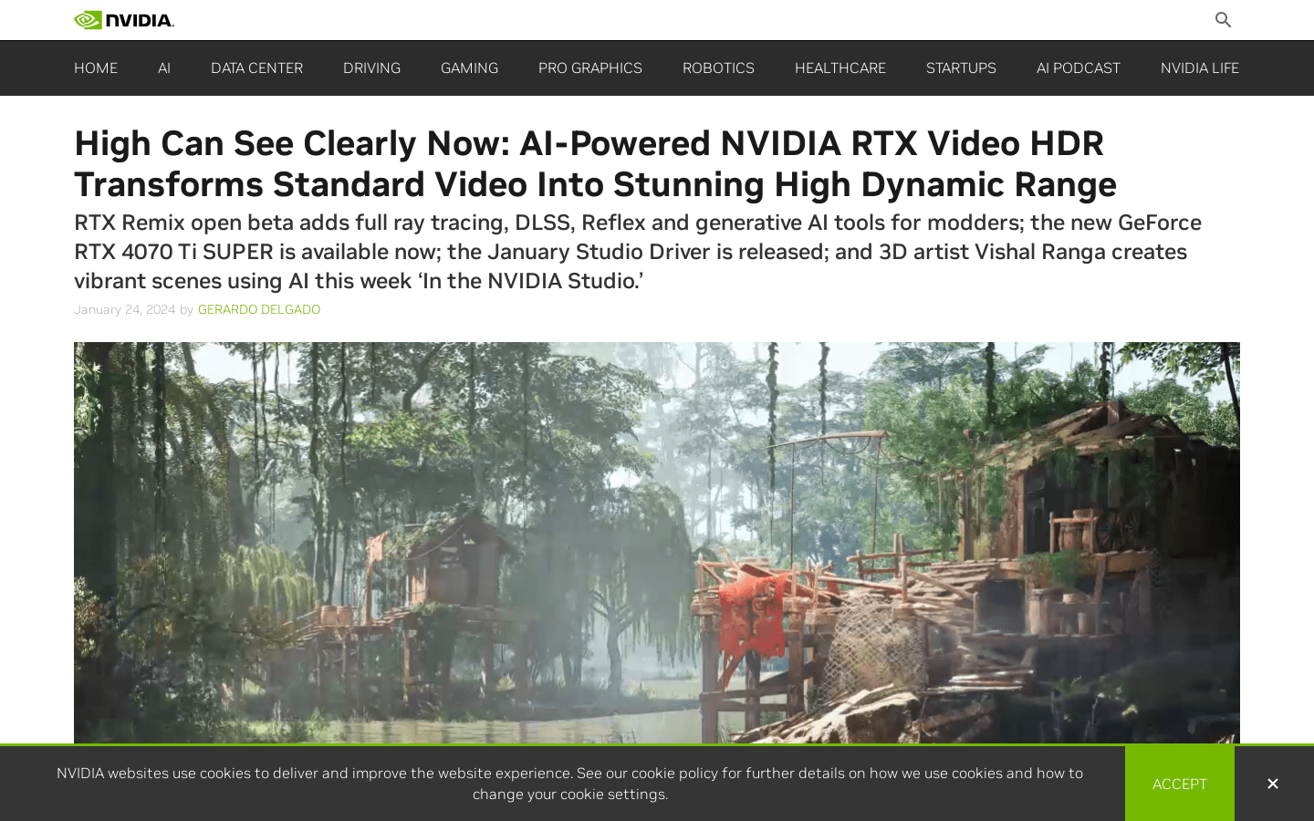 RTX Video HDR