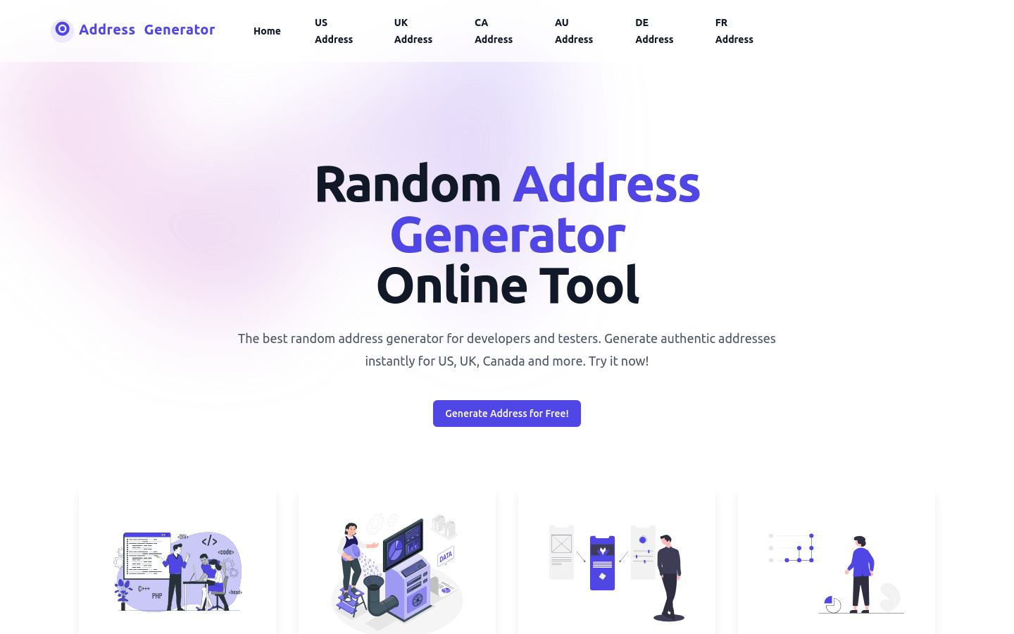 Random Address Generator