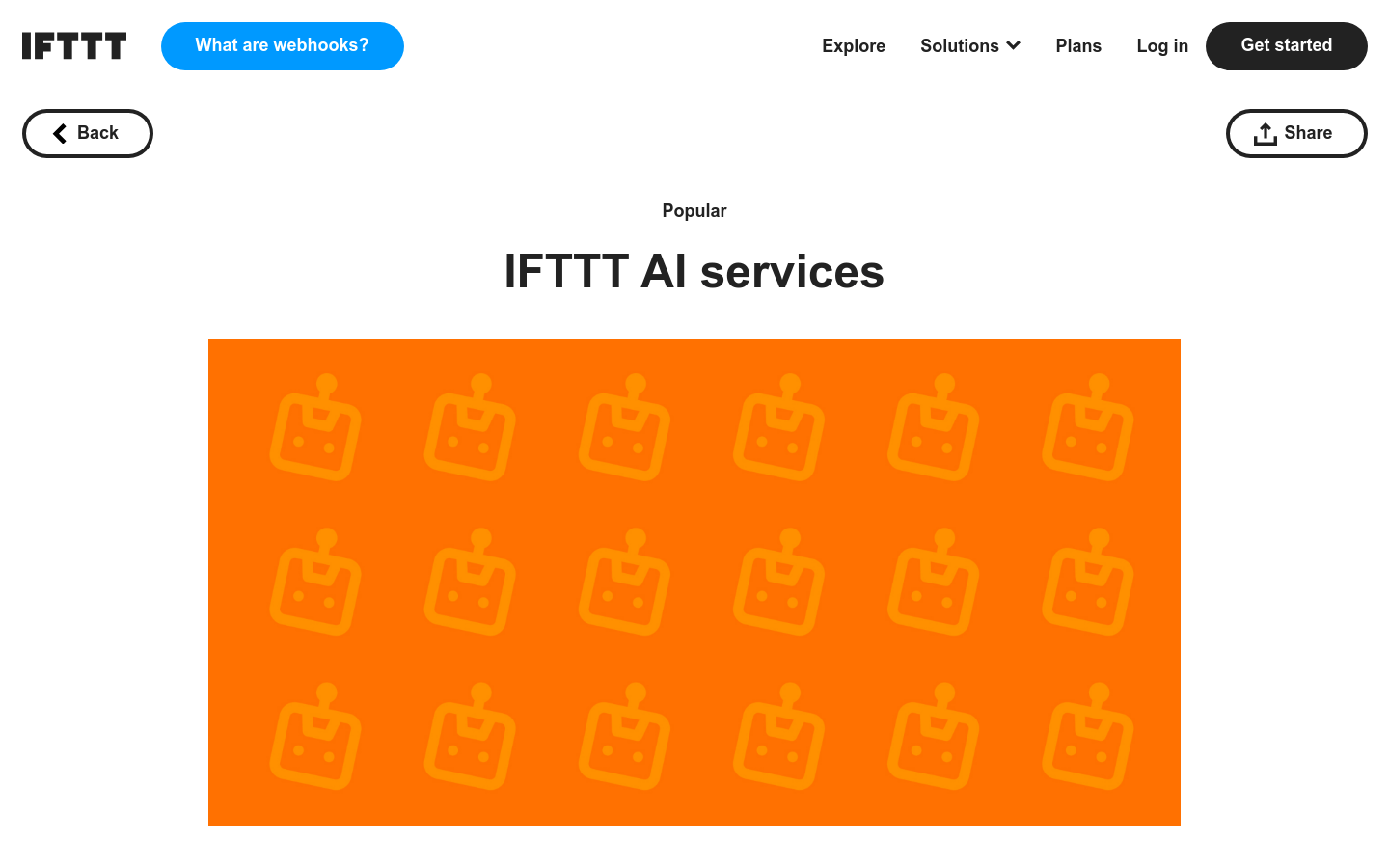 IFTTT AI Services
