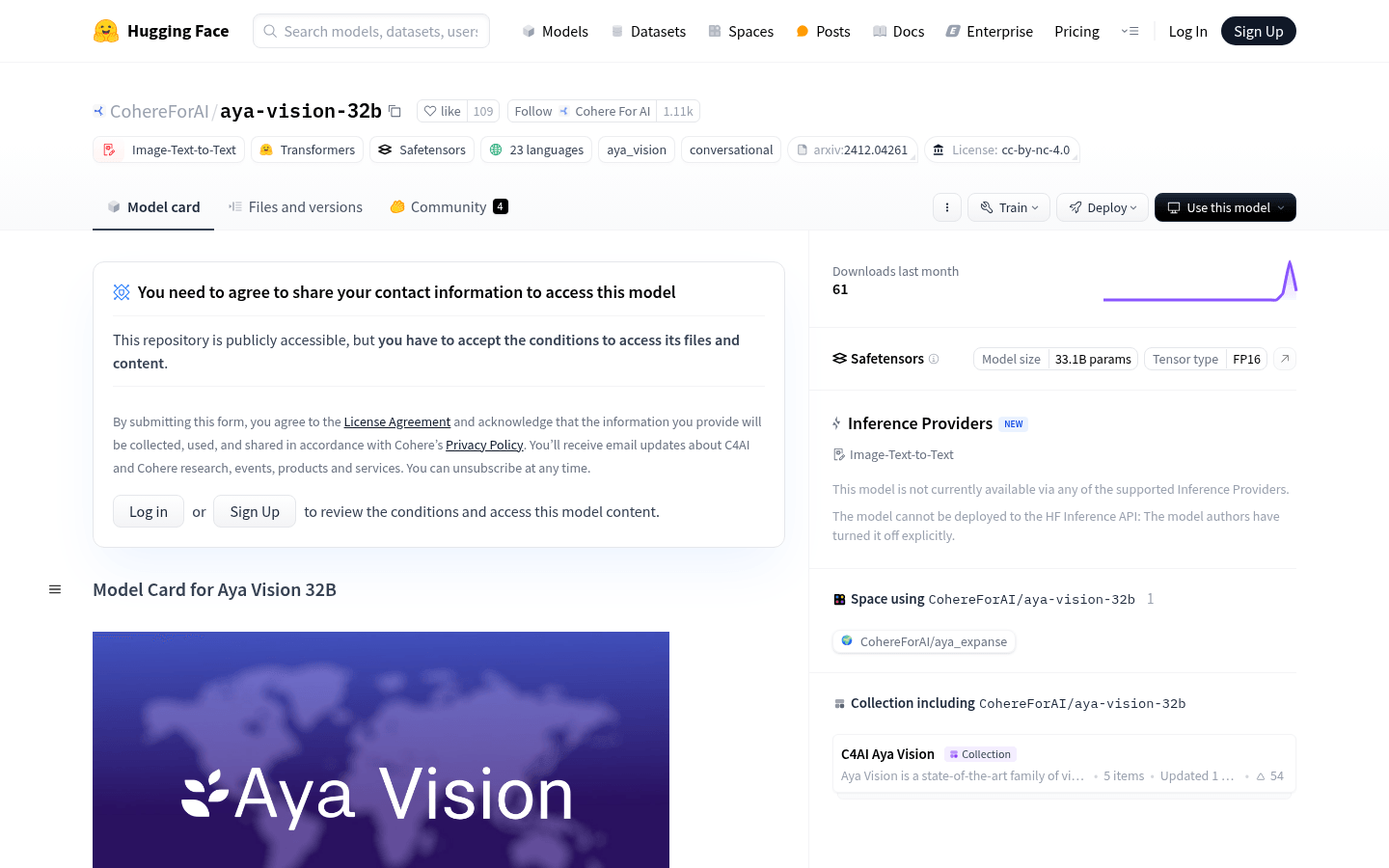 Aya Vision 32B