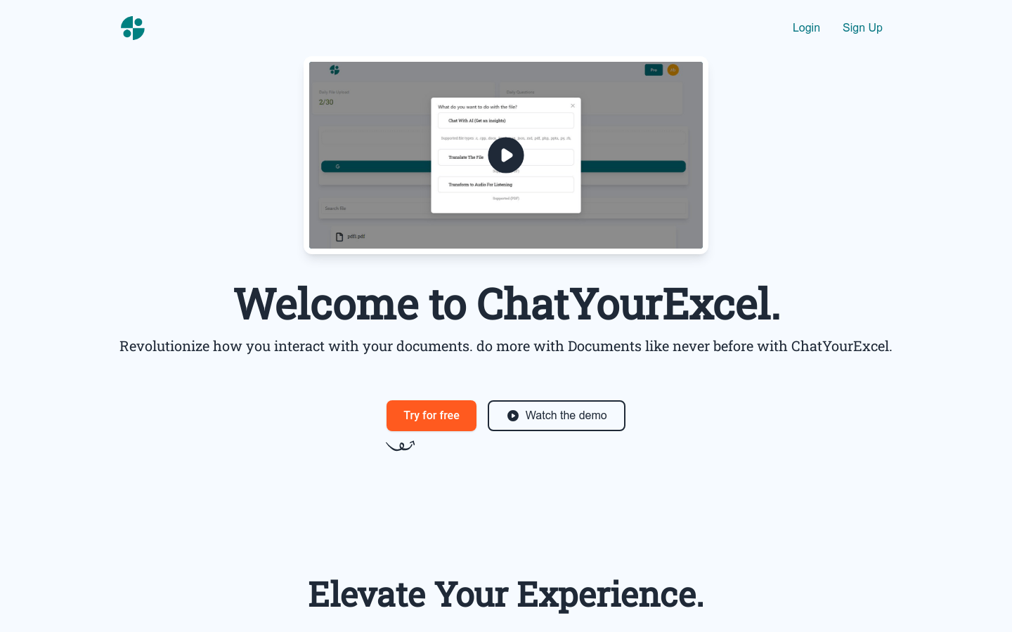 Chatyourexcel