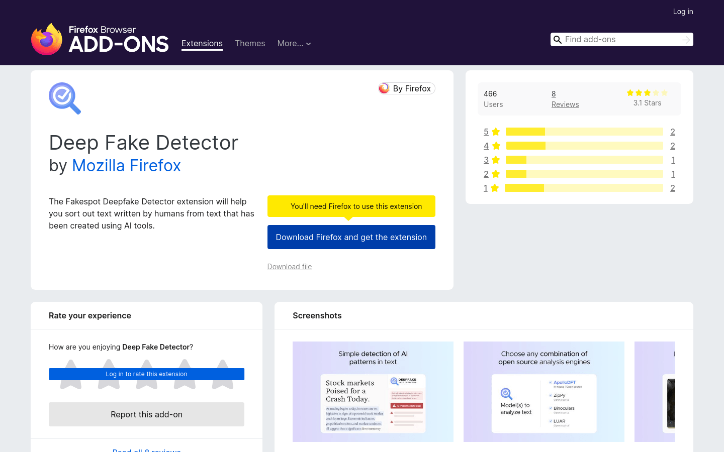Deep Fake Detector