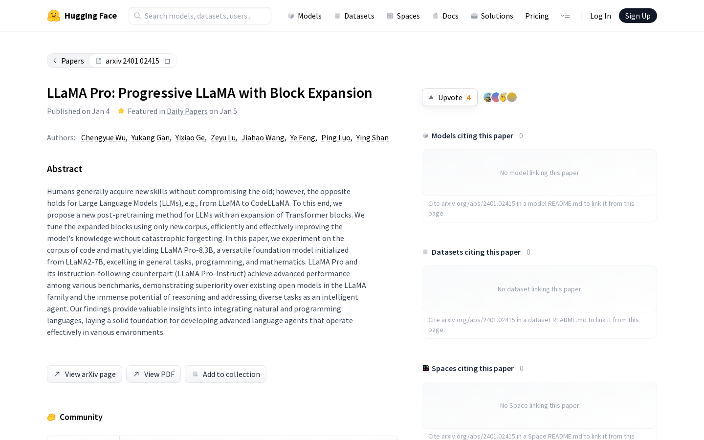 Llama Pro