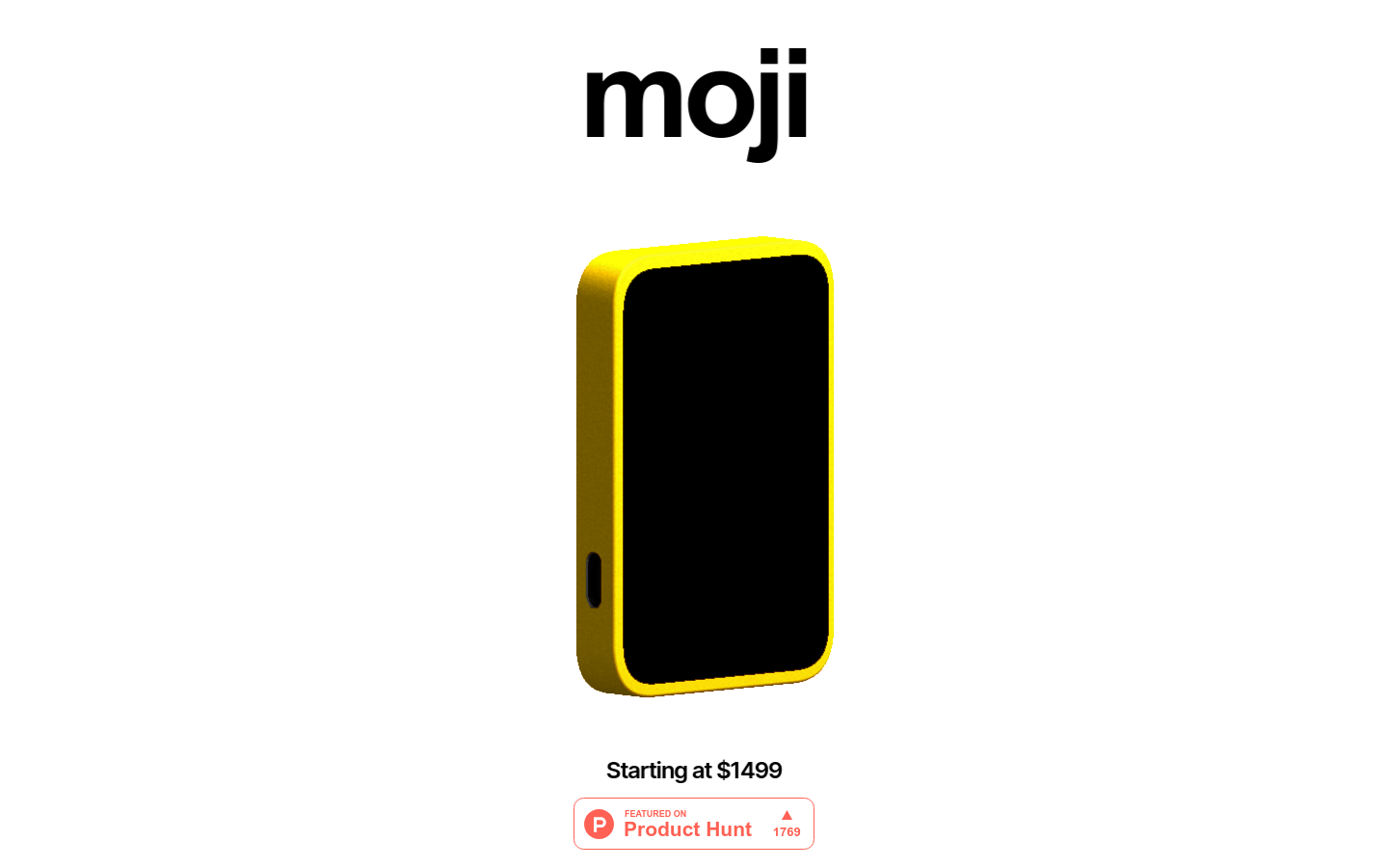 Moji AI Wearable