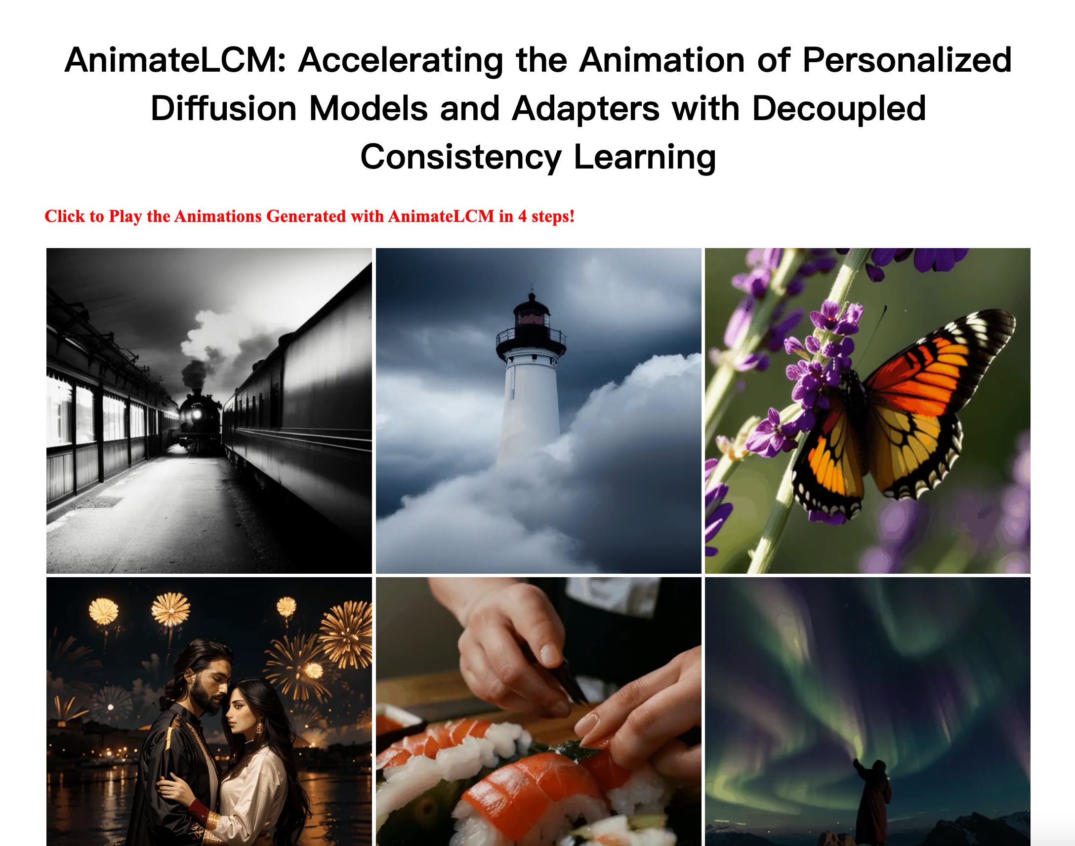 Animatelcm