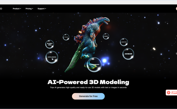 Tripo AI-AI驱动的3D建模平台