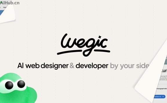 Wegic-即时设计推出的AI网页设计和开发工具