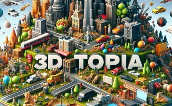 书生·物华3DTopia-文本到3D物体生成模型