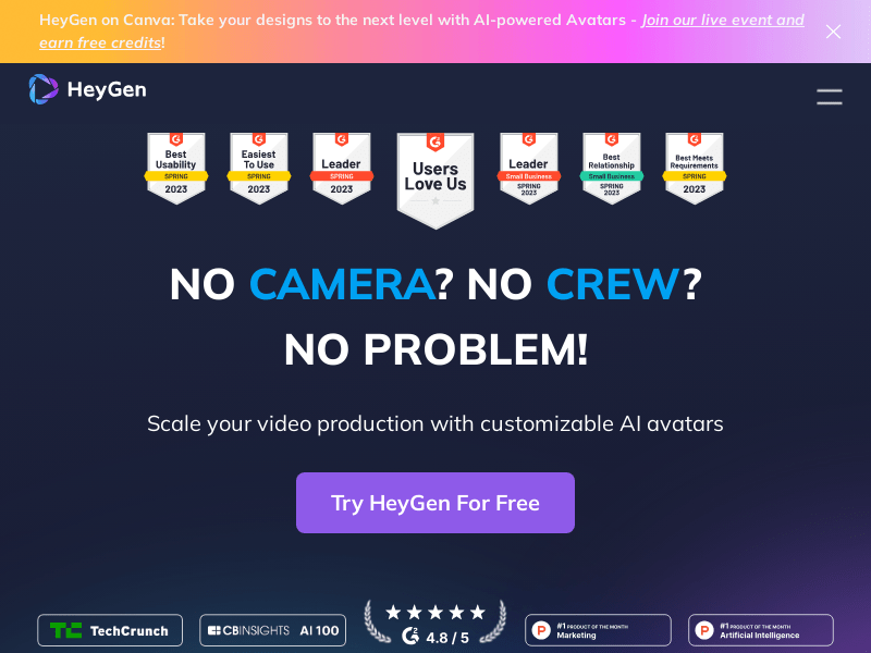 HeyGen Screenshot