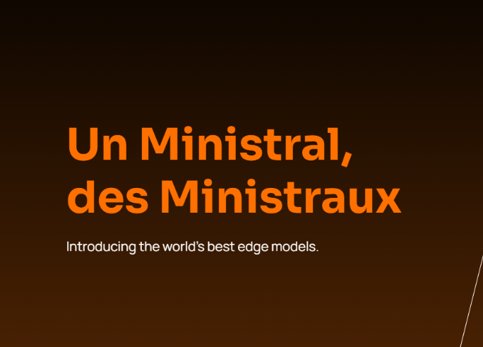 Mistral 发布 “Les Ministraux” 系列 AI 模型 适用于手机和笔记本