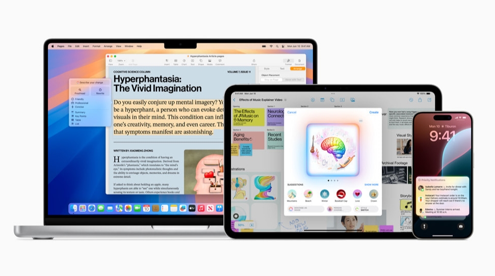 苹果发布iOS 18、macOS等公开测试版 Apple Intelligence尚未上线