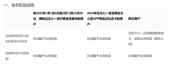 百度文心一言全面免费 官方发布会员退费方案