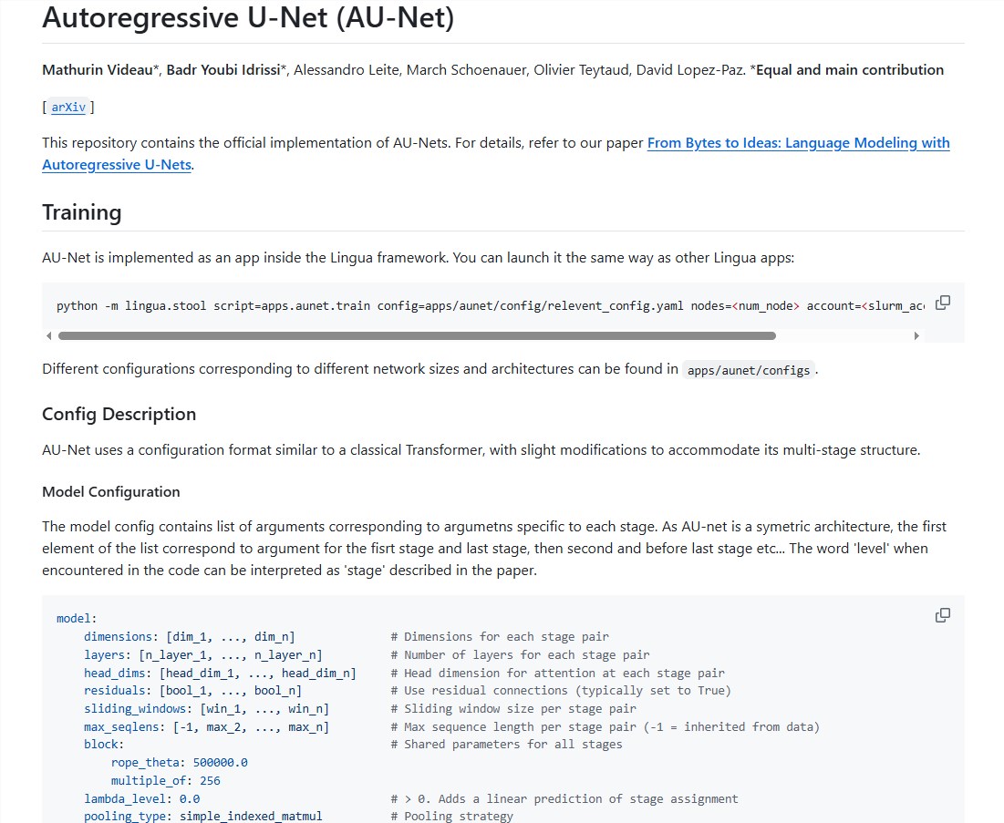 Meta 推出创新模型 AU-Nets，革新文本处理方式