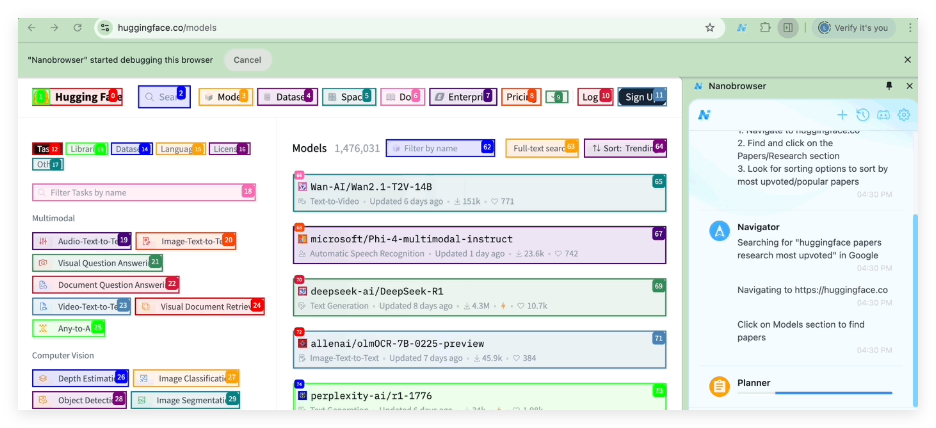 开源版OpenAI Operator来了！Nanobrowser浏览器的免费AI自动化超人