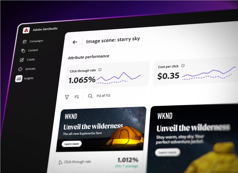 Adobe GenStudio 登场！AI加持，打造个性化广告内容