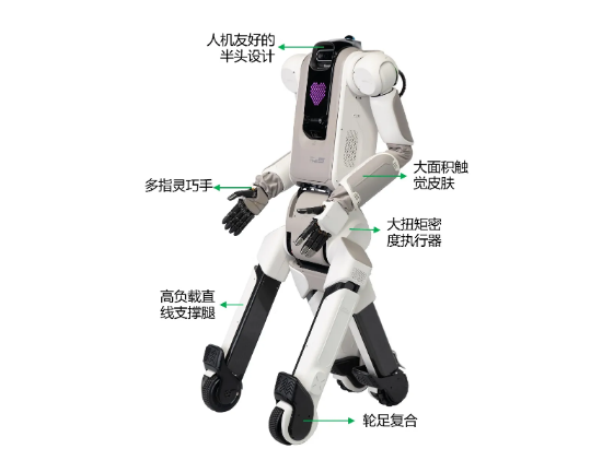 腾讯Robotics X实验室推出人居环境机器人“小五” 可以取快递、抱老人起床等