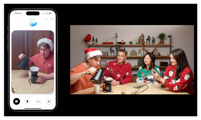 ​OpenAI 终于发布了近七个月前演示的 ChatGPT 实时视频功能