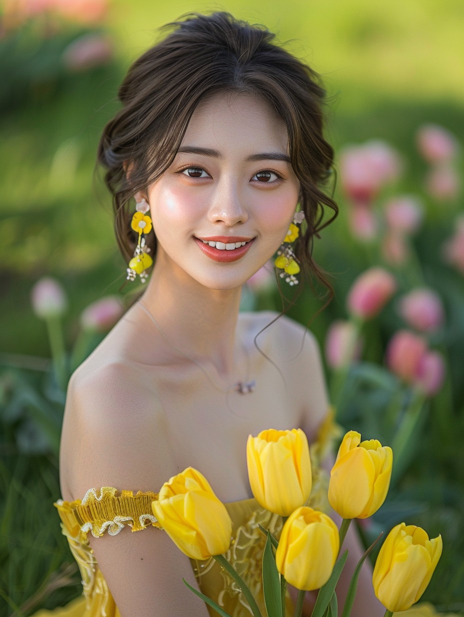 1_1714287429137_ai2023_A_beautiful_Chinese_girl_with_a_sweet_smile_wearing_a_ye_6586d6d4-4754-4dac-b308-cd3b22b52bed.png
