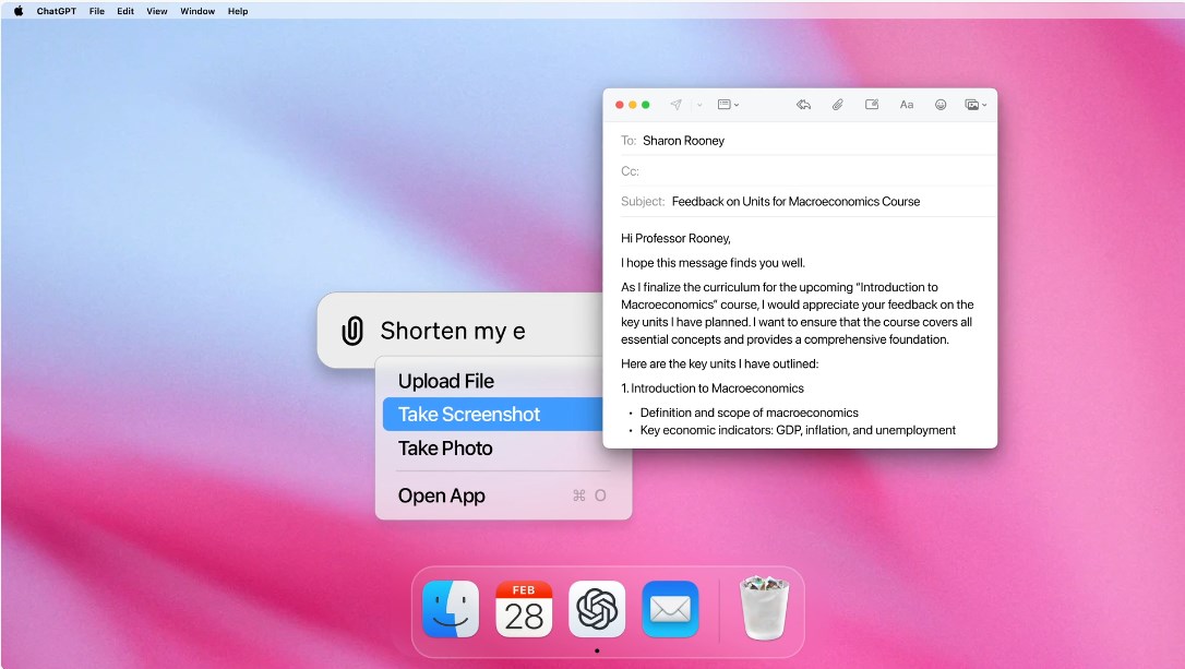 大升级！ChatGPT Windows桌面版全面上线，macOS版新增与应用协作功能