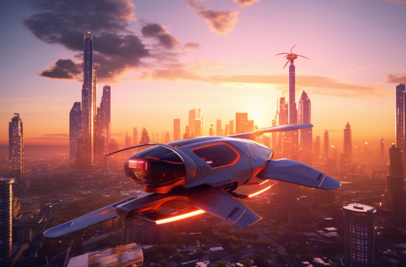 ​飞行汽车新突破！SkyDrive 联手 AI 优化设计