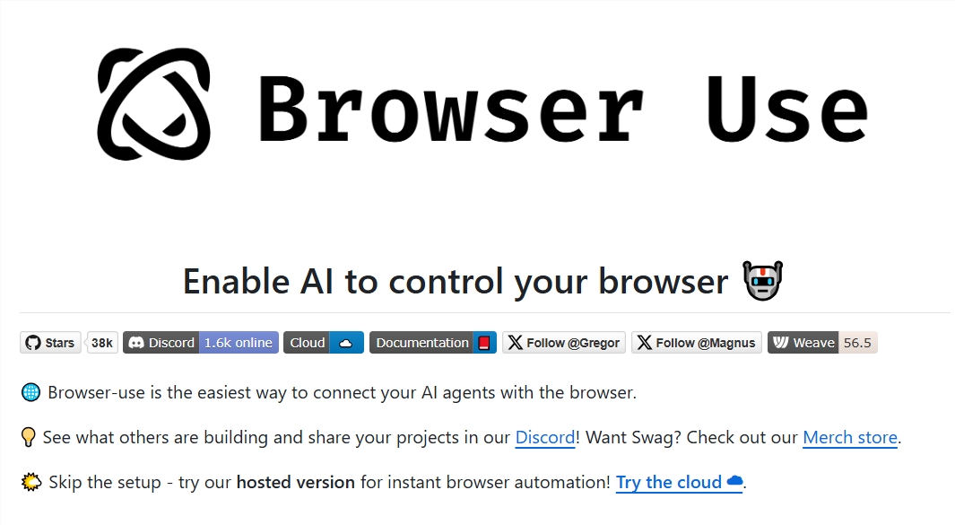 AI “附体”浏览器？开源神器Browser Use引爆科技圈，开发者直呼“YYDS”！